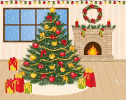 Vector Decorated Christmas Tree With Balls Red Bows Lights Royalty Free Cliparts Vectors And Stock Illustration Image 84636776