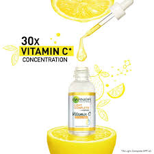 Erase skin dullness with garnier's vitamin c skincare products. Garnier Light Complete Vitamin C Booster Face Serum 30 Ml Amazon In Beauty