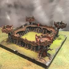 Elf Outpost Fort Wargames Tabletop Scenery 3d Printed Miniatures Spacebattle Warhammer Wargames Wargam Wargaming Terrain Unique Items Products Wargaming