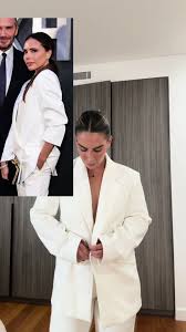 Victoria Beckham Premiere Fashion Look Recreation with Theodore Kittelson