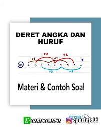 A, b, c, atau d sebagai pilihan jawaban anda. Latihan Soal Deret Angka Dan Huruf Latihan Soal Cpns Pppk 2021 2022 Facebook