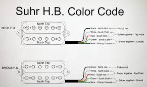 This means that all the diagrams we list here are using images of actual pickups and electronic components that display proper wiring arrangements. Suhr Humbucker Wiring Color Code Telecaster Guitar Forum