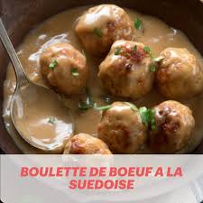 Les Boulettes De Boeuf A La Suedoise Vont Satisfaire Les Amoureux De La Viande En 2020 Recette Boulette De Boeuf Recettes De Cuisine Boulettes De Boeuf