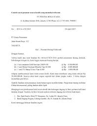 Contoh Surat Pengiriman Barang Bahasa Inggris Contoh Seputar Surat