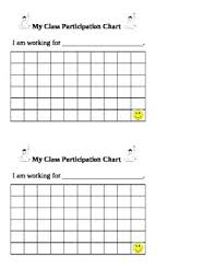 Classroom Participation Incentive Chart By Teachlovesped Tpt