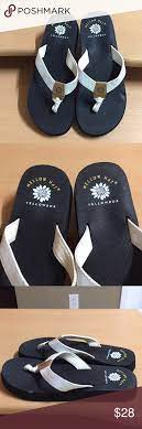 Yellow Box Mellow Mat White Flip Flop Sandal 8 White Flip Flops Yellow Box Shoes Flip Flop Sandals