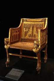Radar scans in king tut's tomb suggest hidden chambers. Veneered Gilded And Silver Plated Chair From King Tut S Tomb Tutankhamun Ancient Egypt Egyptian Art