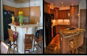 galley kitchen remodel before and after