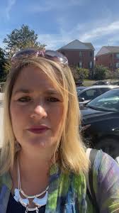 Walking in to the radio station