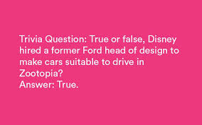Luigi's casa della tires trivia question: 100 Fun Disney Trivia Questions Answers Hard Easy