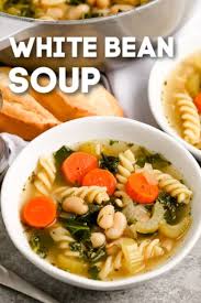 This White Bean Soup Recipe Is Inexpensive But So Flavorful Have Dinner On The Table In Under 30 Minutes Spendwithpenn In 2020 White Bean Soup Bean Soup Soup Recipes