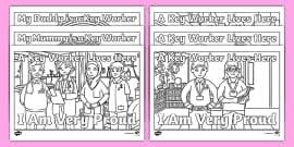 Maybe you would like to learn more about one of these? Thank You Essential Workers Coloring Sheets Teacher Made