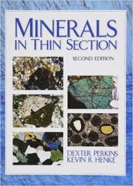 Minerals In Thin Section 2nd Edition Dexter Perkins
