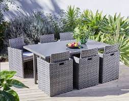 carrefour set de jardin ouvea 7 pieces encastrables gris fonce en 2021 salon de jardin carrefour salon de jardin encastrable jardins