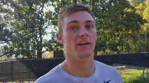 Luke Masterson pre Notre Dame