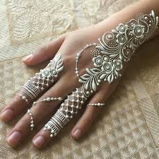 Pin By Sal On Mehendi Glitter Henna White Henna Tattoo Henna Designs