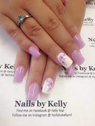 20 Romantic Nail Art Ideas With Lavender Tone Color The Lady Diary Lavender Nails Easter Nail Designs Nail Designs