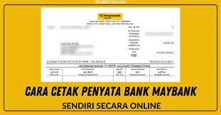 Ia mampu memberikan peluang kepada anda hadiah jikalau anda sudah ada akaun ini, adalah disarankan juga anda supaya daftar akaun secara online bagi memudahkan anda melakukan pelbagai aktiviti dan. Cetak Penyata Akaun Bank Islam Online Salinan Akaun Bank Islam Tanpa Buku
