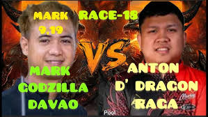 Anton Raga 🆚 Mark Quinlog Race 9