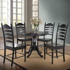 Carolina Cottage Fairview 36 Table In Antique Black Table Only Nebraska Furniture Mart Round Pedestal Dining Dining Table Round Pedestal Dining Table