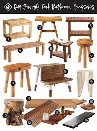 With exquisite designs, the best teak shower stools match easily with any bathroom décor scheme. Our Favorite Teak Bathroom Accessories Construction2style