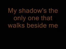 Green Day Boulevard Of Broken Dreams Lyrics Green Day Lyrics Green Day Boulevard Alone Lyrics