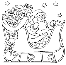 Santa claus sleigh coloring pages. Online Christmas Coloring Book Printables Santa Coloring Pages Christmas Coloring Sheets Christmas Coloring Pages