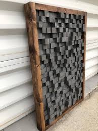 reclaimed wood sound diffuser acoustic panel soundproofing etsy wooden art acoustic panels wood art