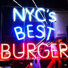 Nyc Nyc Neon Burger Neon Signs Neon Neon Lighting
