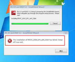 Inno setup is a free installer for windows programs by jordan russell and martijn laan. Part 054 Envi Installation Process And Error Message The Installation Of Msvc 2010 Sp1 X64 32bit Has Failed Solution Programmer Sought