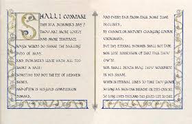 William Shakespeare Sonnet 18 Shall I Compare Thee To A Summer S Day