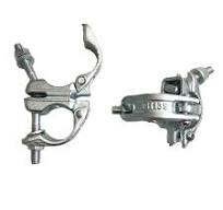 Factory Direct Supply Zinc Galvanized Double Swivel Scaffolding Fittings  Drop Forged Board Retaining Coupler