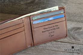 Get best wedding gift ideas for newly married couples and send anywhere in india. Gift For Groom From Bride On Wedding Day Husband Wedding Gift Unique Personalized Gift For Men Slim Brown Leather Bifold Wallet Engraved Personalized Leather Wallet Personalized Mens Wallet Personalized Gifts For