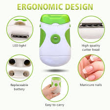 These electric nail clippers give you the perfect mani every time! Electric Nail Trimmer File The Shopeum