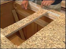 If new cabinets are part of your remodel, they must be installed before countertops can be measured and installed. Installing A Granite Countertop And Kitchen Cabinets Youtube