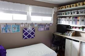 Looking for scrapbook organization furniture to help clean up your scrapping space? Craft Room Makeover And Organization Ideas Marty S Musings