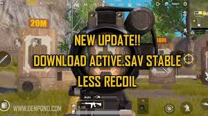 Gunakan charger atau power bank untuk akhir kata. New Update Active Sav Stable Recoil Untuk Pubg Mobile Denpono Blog