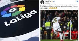 Classificações da laliga 2020/2021 e detalhes de jogo (golos marcadores, cartões. We Re Soooooo Fired Up Vinicius Emotionally Celebrates Official La Liga Return