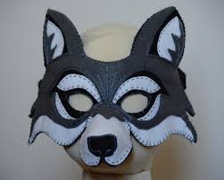 Wolf Mask Pdf Pattern By Oxeyedaisey Craftsy Wolf Mask Wolf Costume Owl Mask