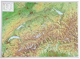 Explore maps map directory contributors add map!sign in / up. 3d Raised Relief Map Switzerland 77 X 57cm