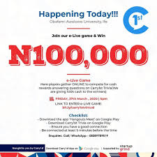 Well, what do you know? Carry1st Happening In A Few Hours Get Your Friends Facebook