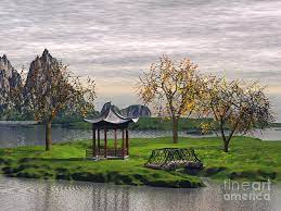 Find images of chinese landscape. Asian Landscape Digital Art By John Junek