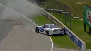 First full nascar pinty's season in 2015. Nascar Pinty S Series 2018 Canadian Tire Motorsport Park Gary Klutt Crash Youtube