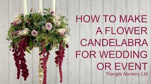 Maybe you would like to learn more about one of these? How To Make A Flower Candelabra For Wedding Or Event Wholesale Flowers Direct Youtube