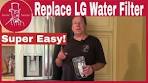 How to Replace an LG Refrigerator Water Filter