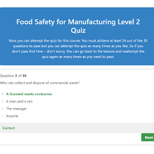 The editors of publications international, ltd. Level 2 Food Hygiene Certificate For Manufacturing Online Course