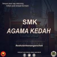 Sekolah menengah kebangsaan agama kedah atau nama ringkasnya smk agama kedah, merupakan sebuah sekolah menengah agama yang terletak di lebuh raya sultanah bahiyah. Sekolah Menengah Kebangsaan Agama Kedah Alor Star Kedah