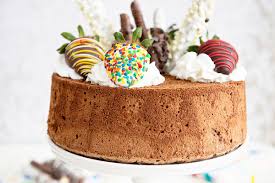 American sponge cakes—chiffon cakes, feather or daffodil sponges—and nut sponge cakes, are rich and moist and flavorful enough to be the main event. Angel Food Cake Wikipedia