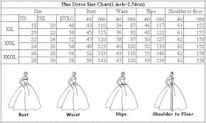 Dress Sizing Charts Coreyconner