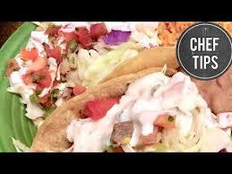Mexican fish taco white sauce recipe. Fish Taco White Sauce Youtube